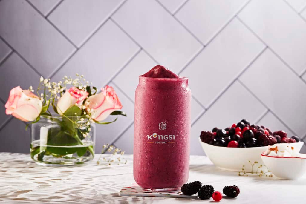 Mixed Berry Coconut Smoothie