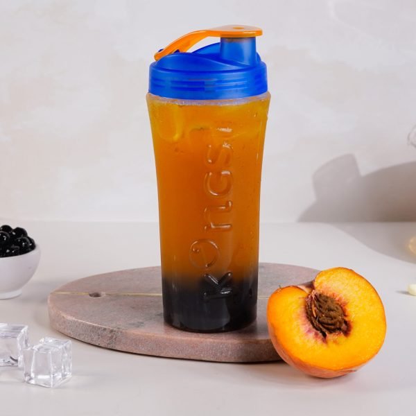Peach Bubble Tea